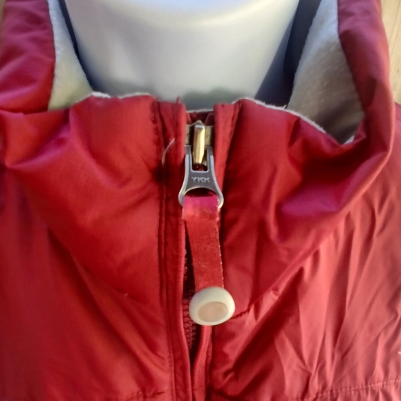 Women's L.L.Bean Down Vest Sz M RED - Picture 3 of 10